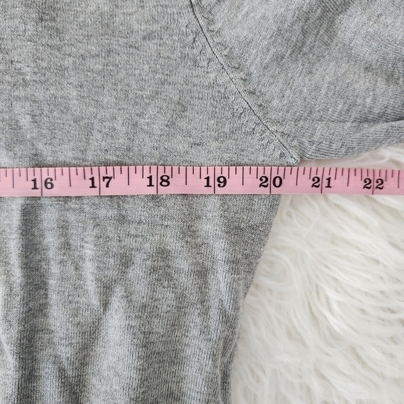 BoohooMan REGULAR RECYCLED ROLL NECK RIBBED SWEATER. Grey. Size Large. New. - Picture 3 of 7